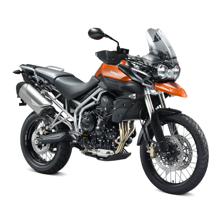 Triumph Tiger 800 user guide