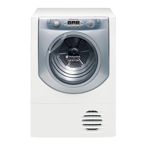 Hotpoint Ariston Aqualtis AQCF851BUEU Operating and installation instructions