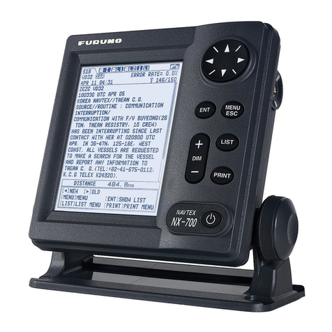 Furuno Navtex NX-700-A User manual