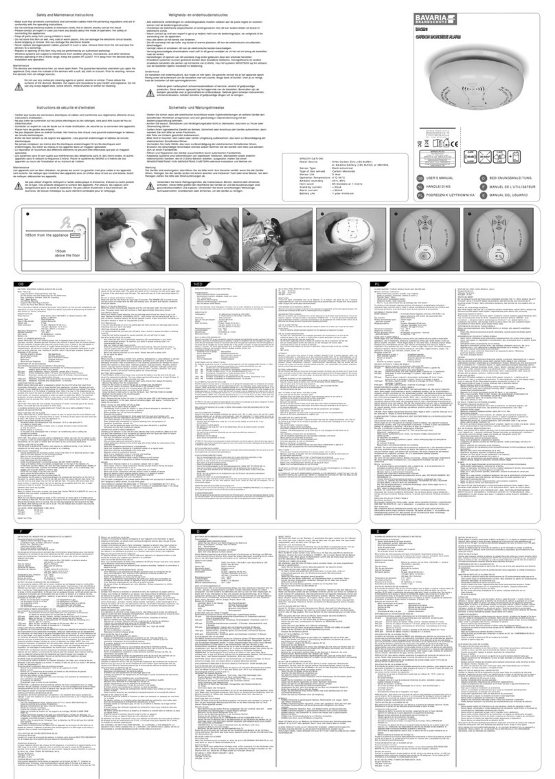 Bavaria BACM3 user manual