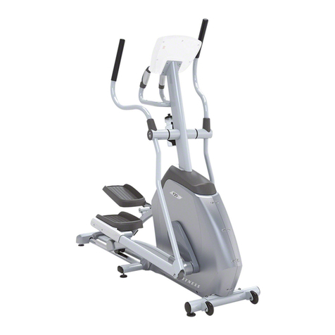 Vision Fitness X20 owner's guide