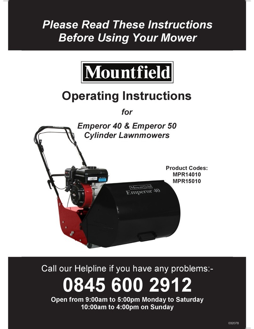 Mountfield Emperor 40 User manual