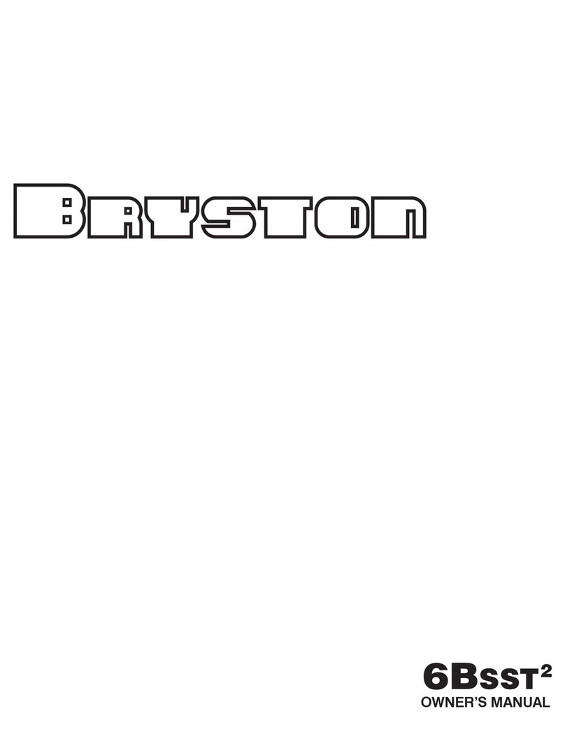 Bryston 6BSST2 owner's manual