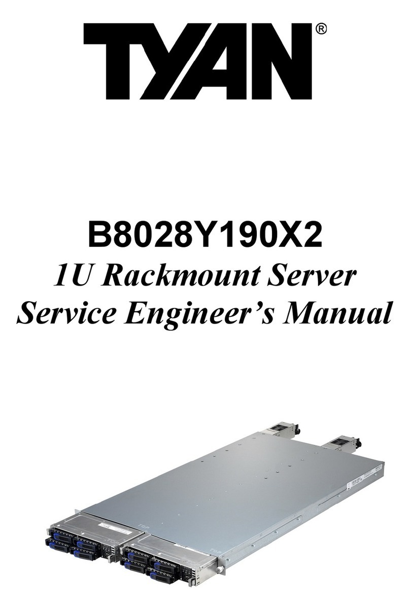 TYAN B8028Y190X2 Service engineer's manual