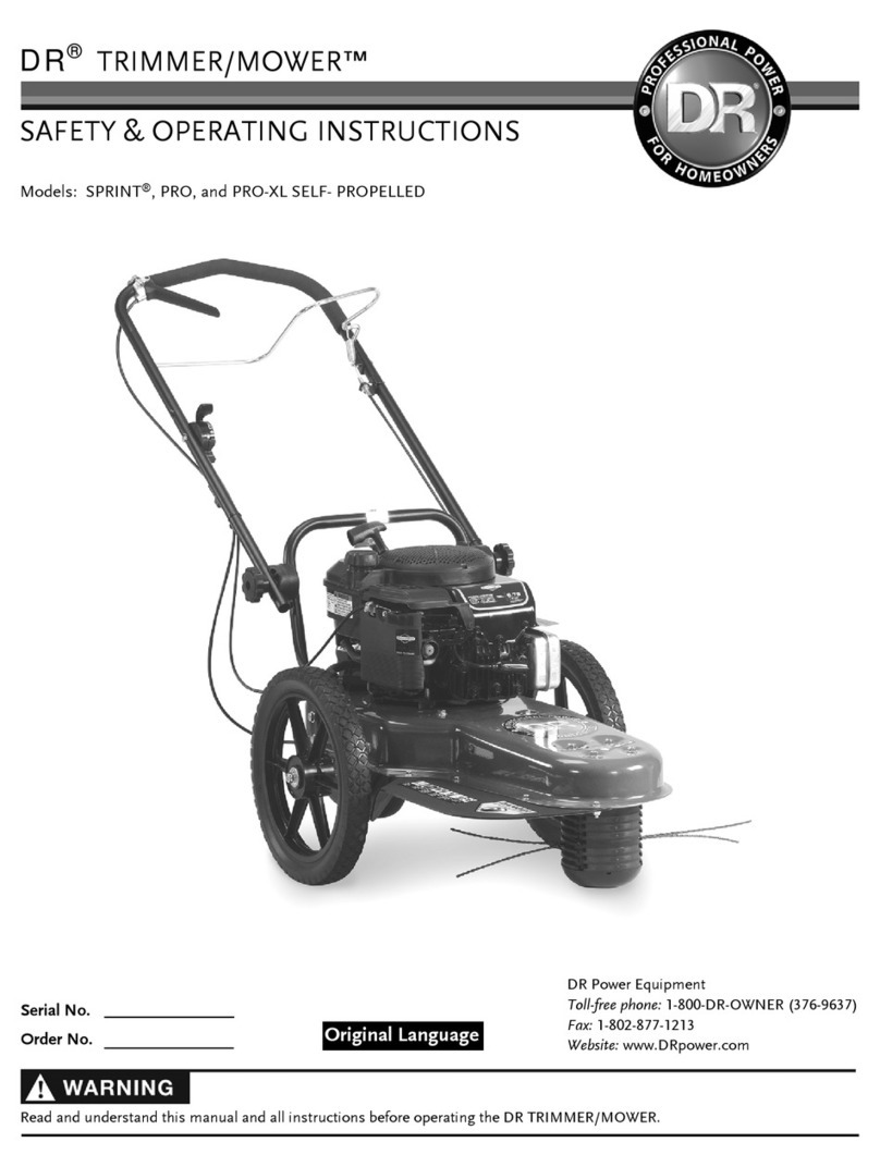 DR SPRINT Safety & Operating Instructions