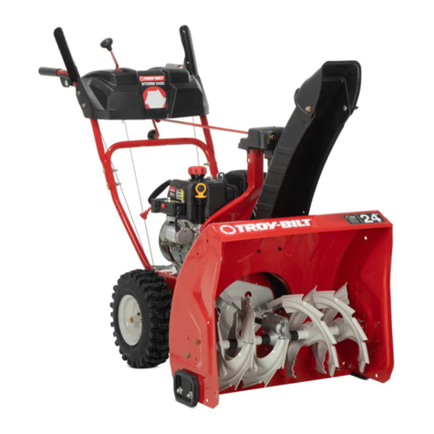Troy-Bilt Snow Thrower Operator's manual