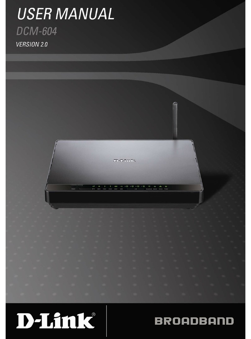 D-Link DCM-604 Series User manual