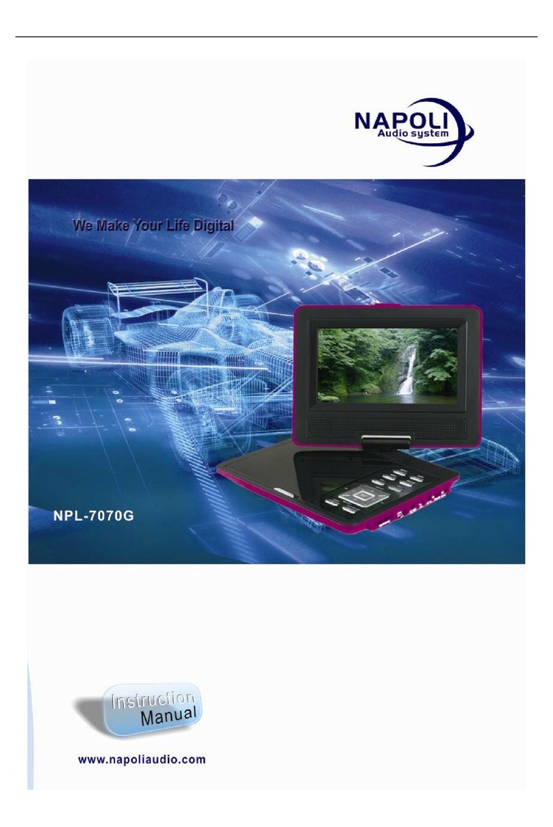 Napoli Audio NPL-7070G instruction manual