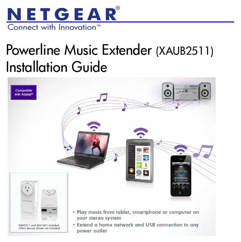 NETGEAR XAUB2511 User manual