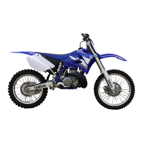 Yamaha YZ250R User manual Yamaha YZ250R User manual