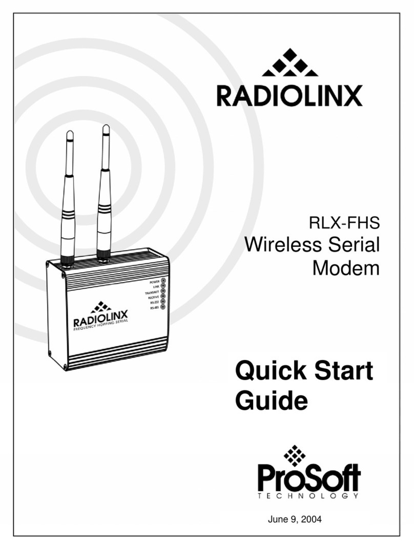 RadioLinx RLX-FHS quick start guide