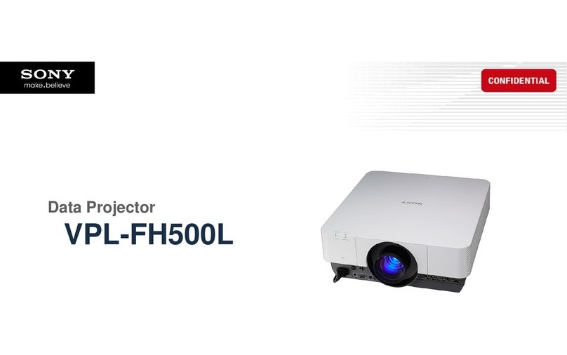 Sony VPL-FH500L User manual