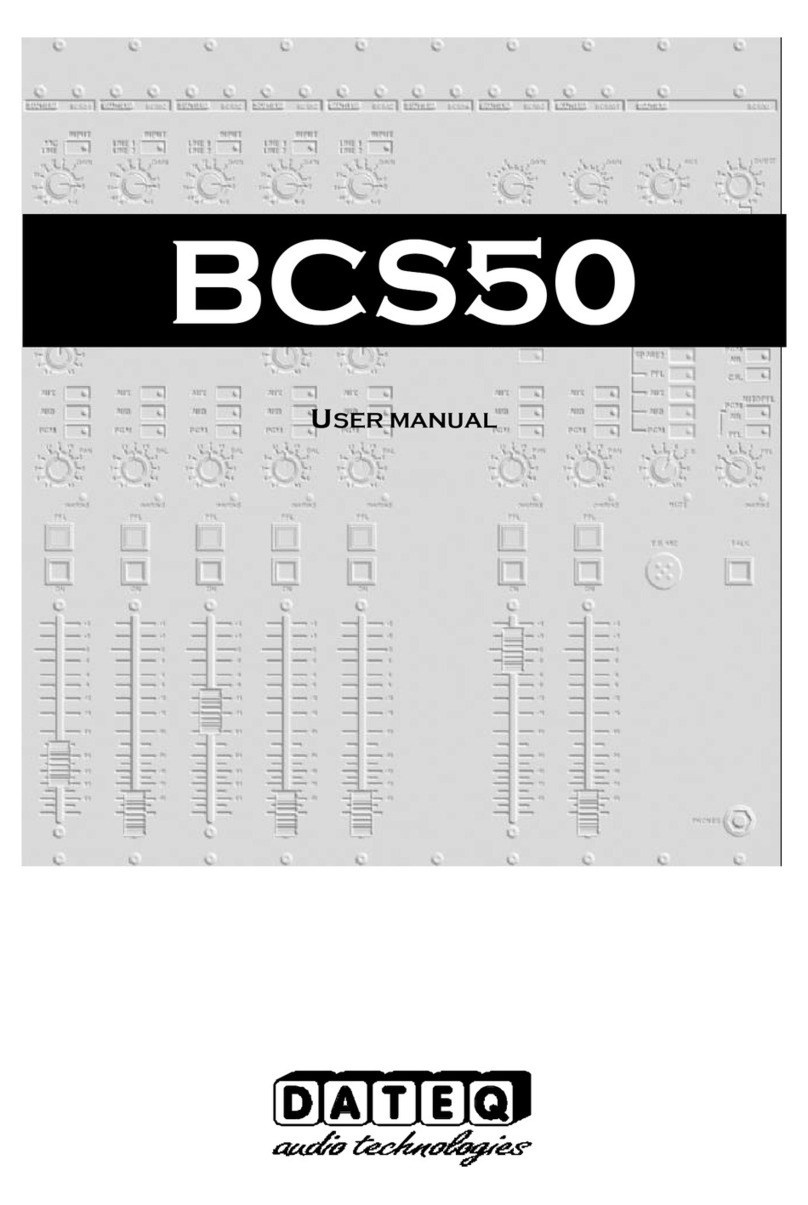 Dateq BCS50 user manual