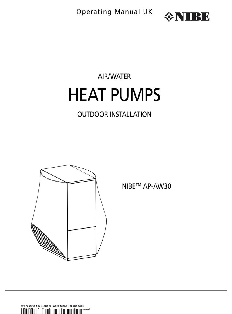 Nibe AP-AW30 operating manual