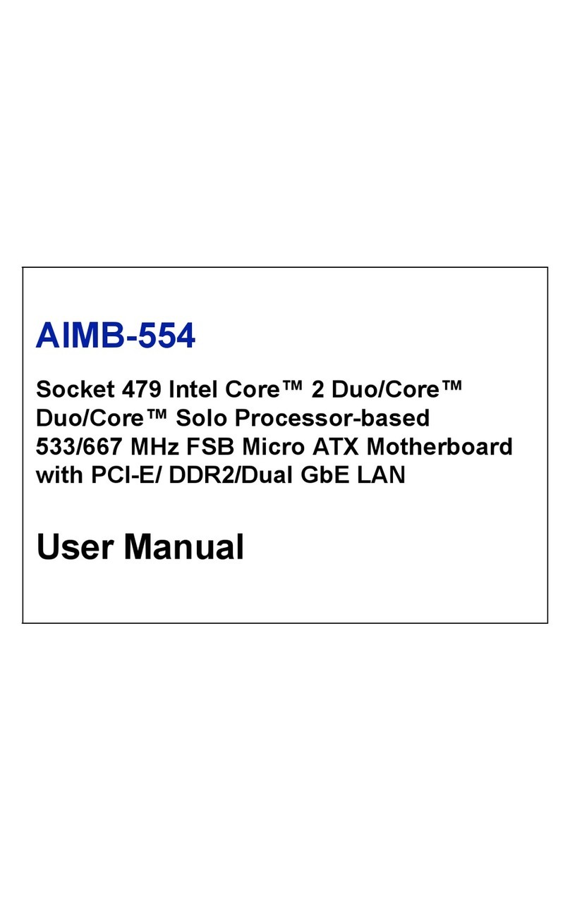 Advantech AIMB-554 user manual