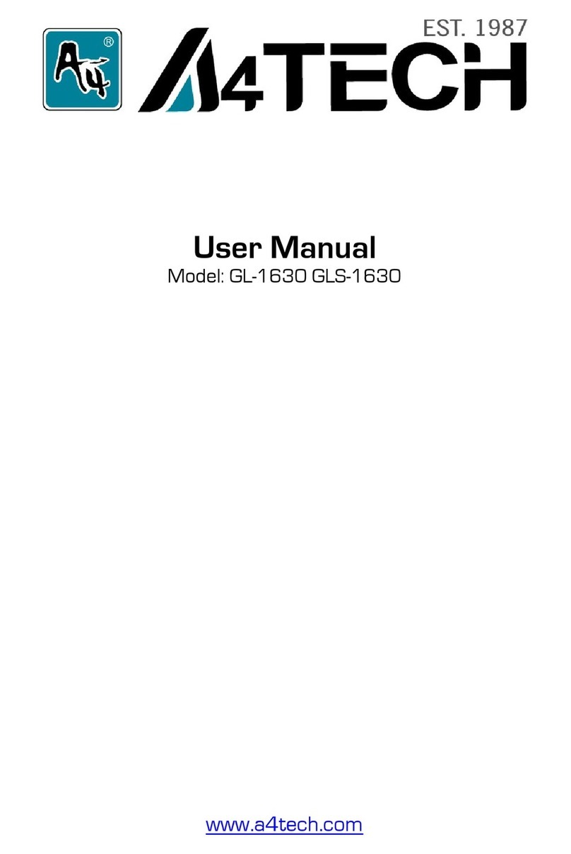 A4Tech GL-1630 User manual