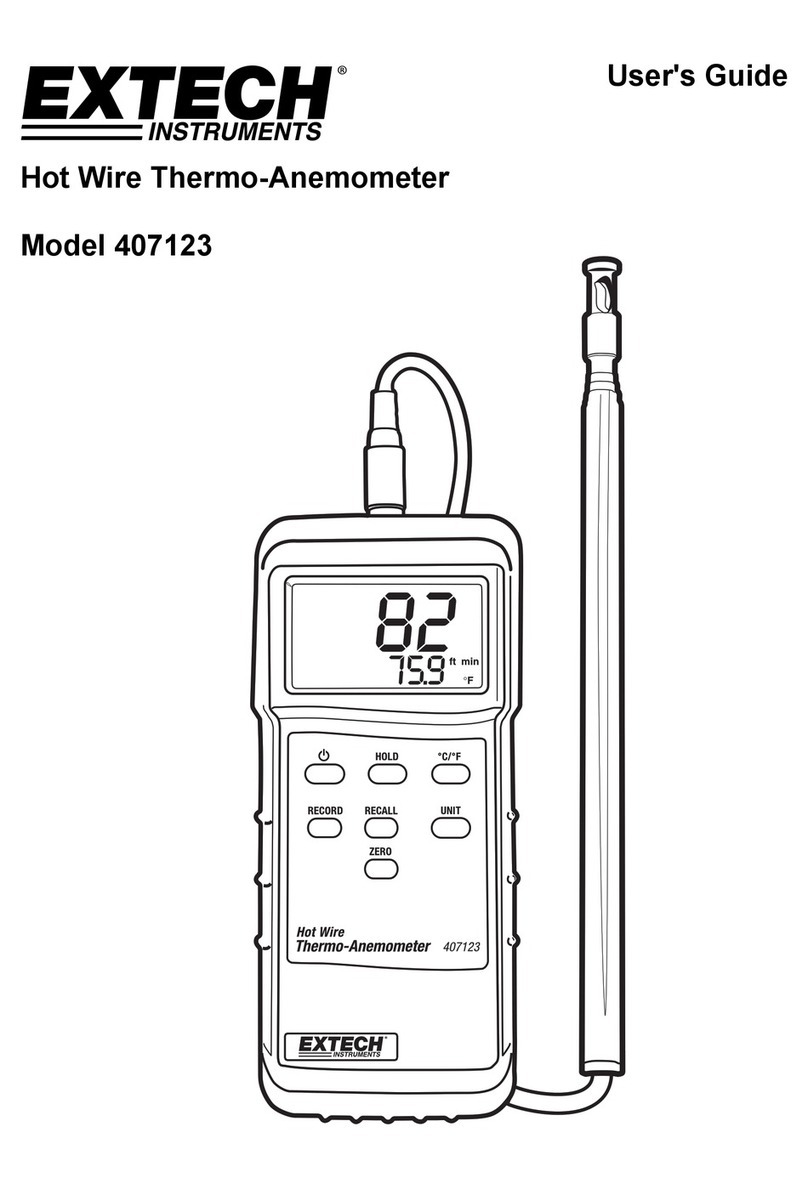 Extech Instruments 407123 User manual
