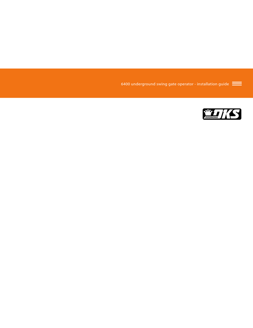 DKS 6400 User manual