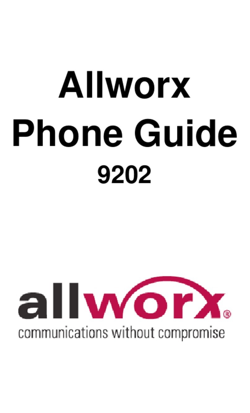 Allworx 9202 User manual