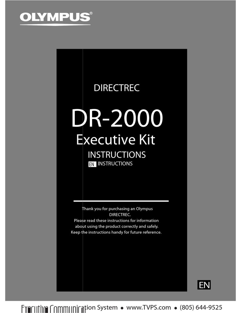 Olympus DR-2000 Executive Kit User manual