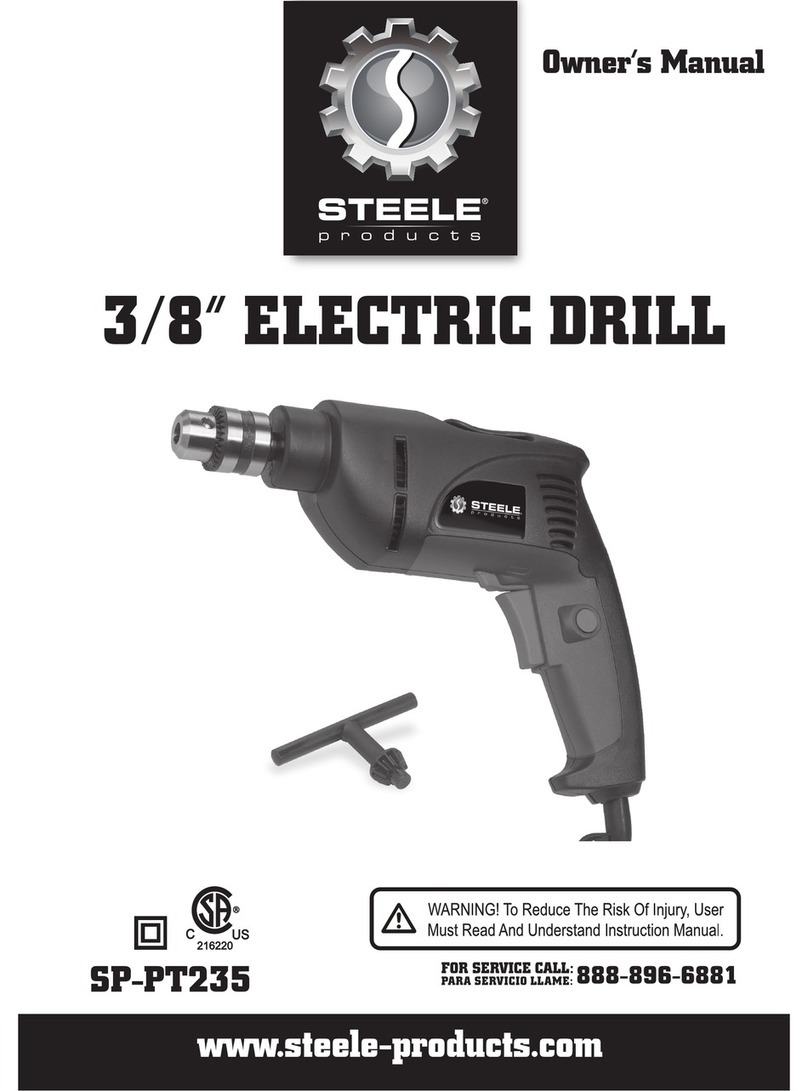 STEELE PRODUCTS SP-PT235 owner's manual