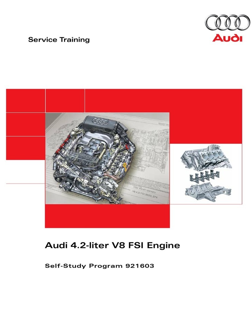 Audi 4.2-liter V8 FSI Service training