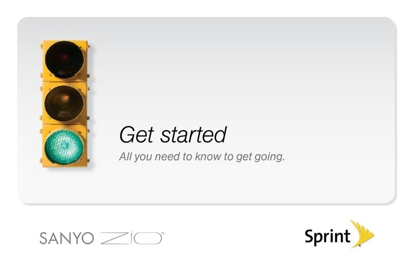 Sanyo Zio Specification sheet