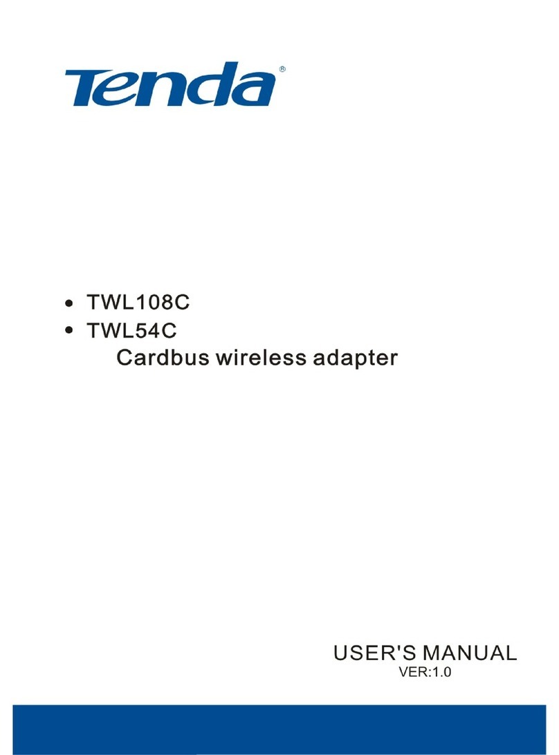 Tenda TWL108C user manual