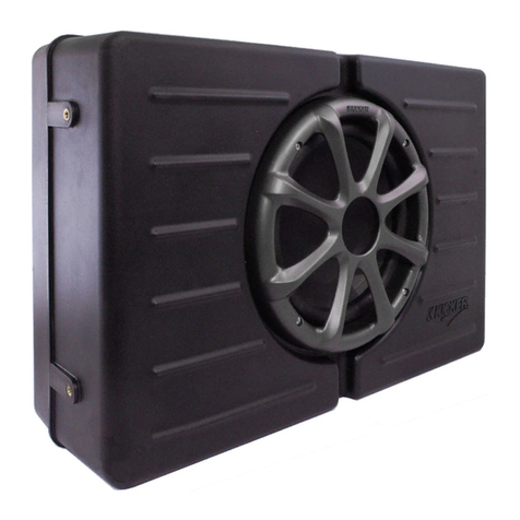 Kicker SKM10 User manual Kicker SKM10 User manual