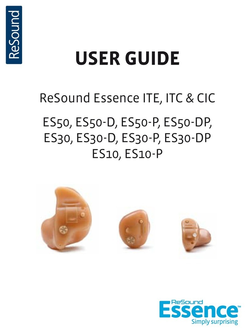 ReSound Essence ES50 user guide