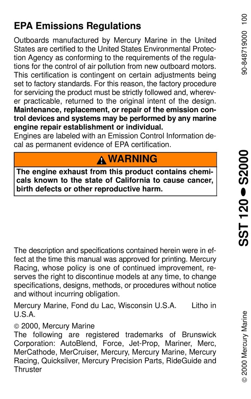 Mercury SST120 user guide