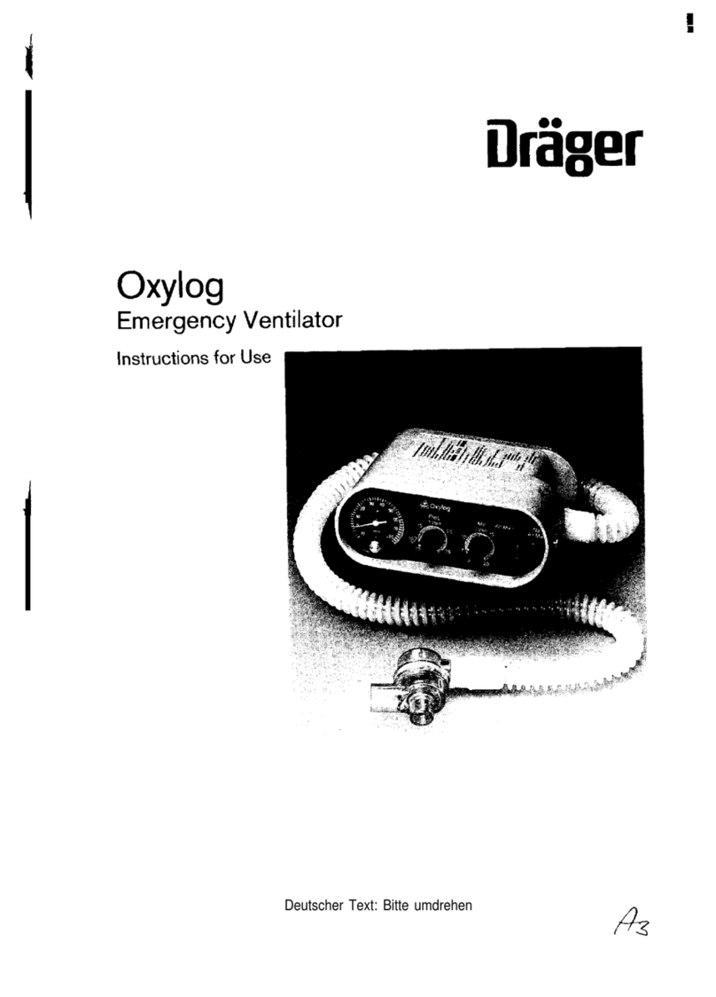 Dräger Oxylog Instructions for use