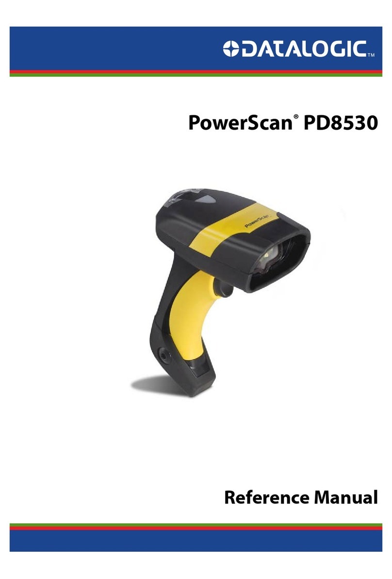 Datalogic PowerScan PD8530 Reference manual