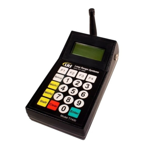 Long Range Systems T7400 user manual