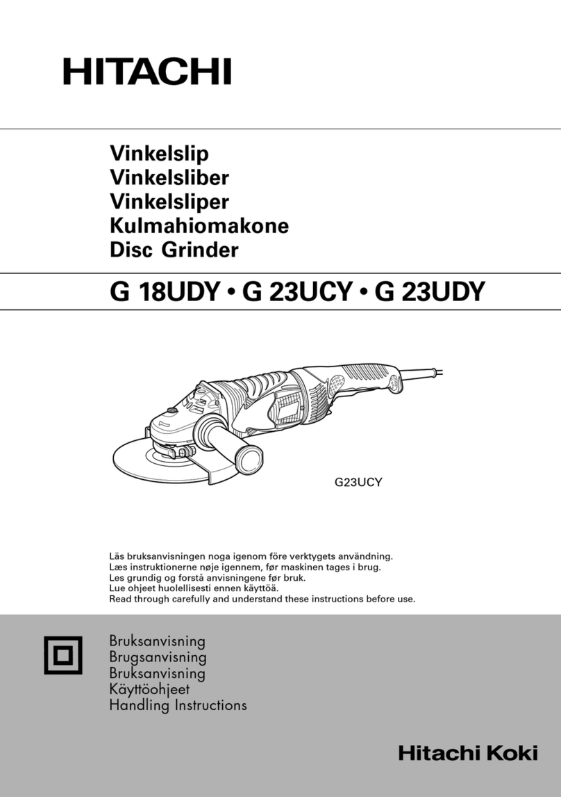 Hitachi G 23UDY User manual