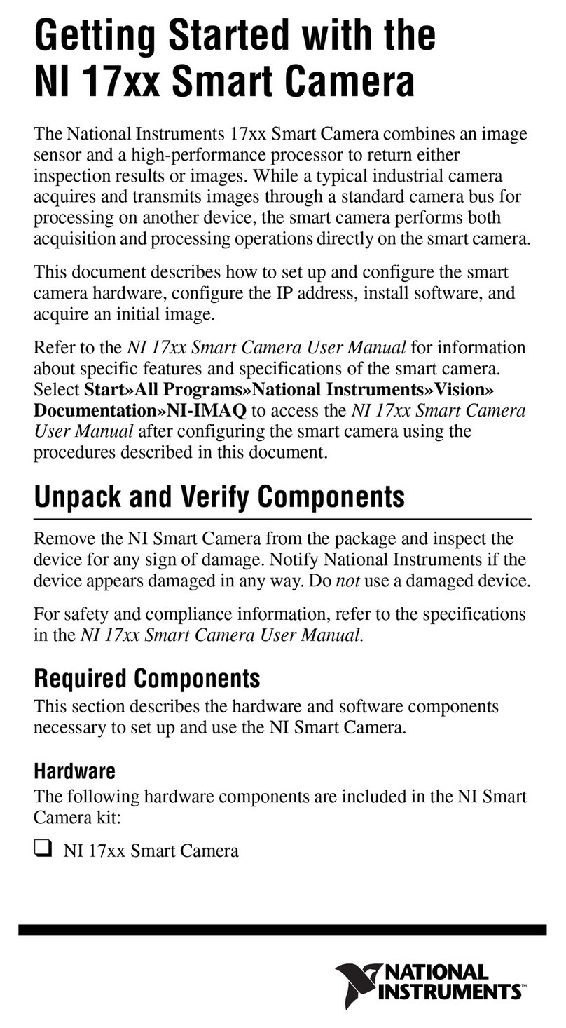National Instruments NI 17xx Smart Getting started