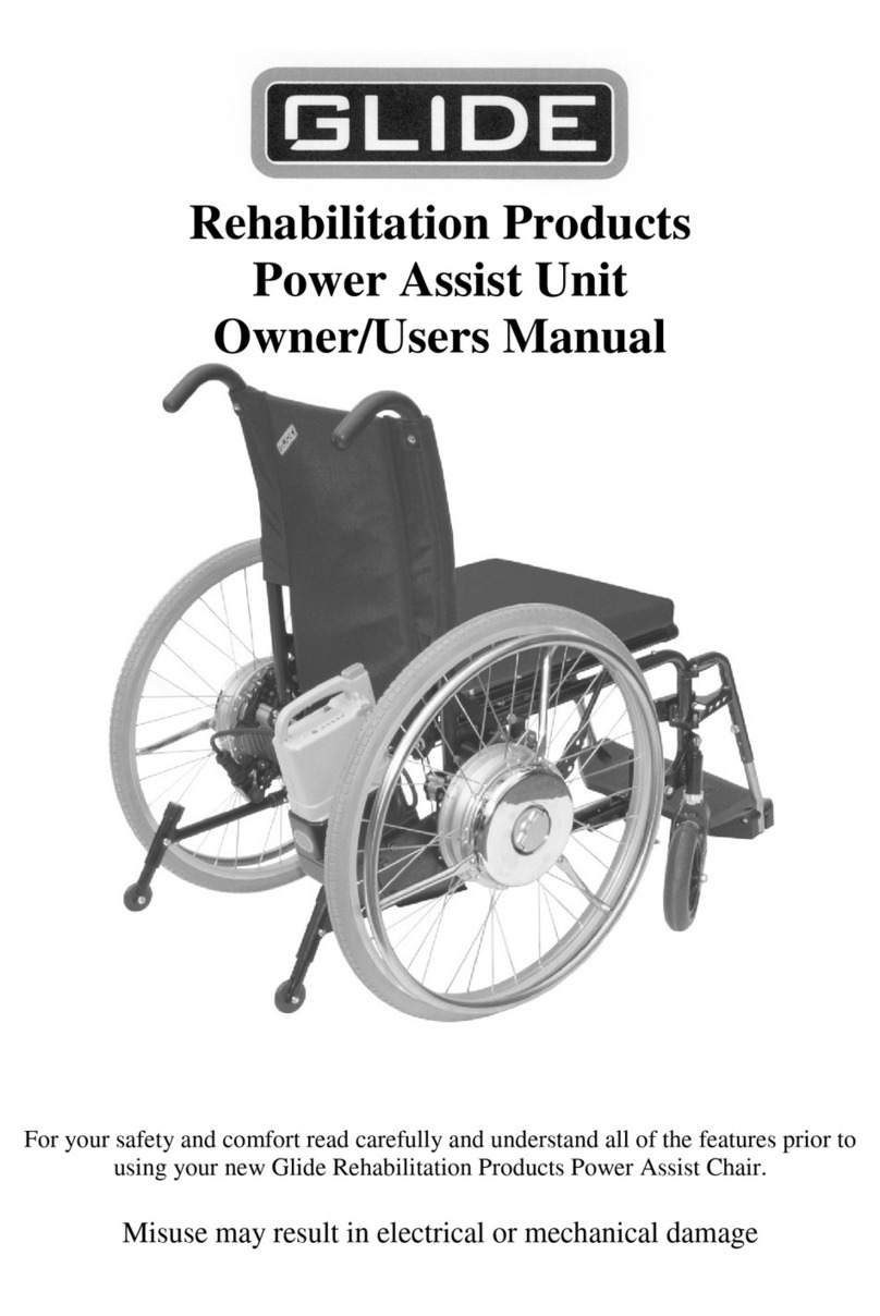 Glide Rehabilitation Products User manual Glide Rehabilitation Products User manual