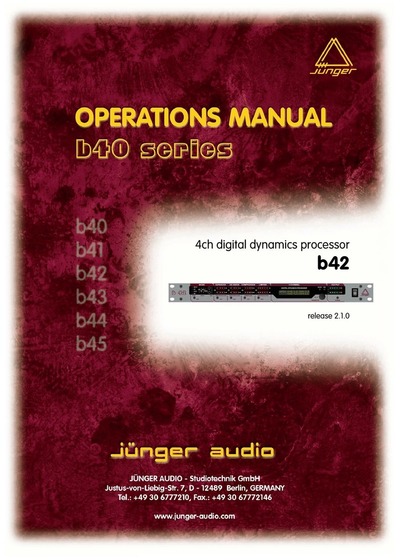 junger b42 User manual