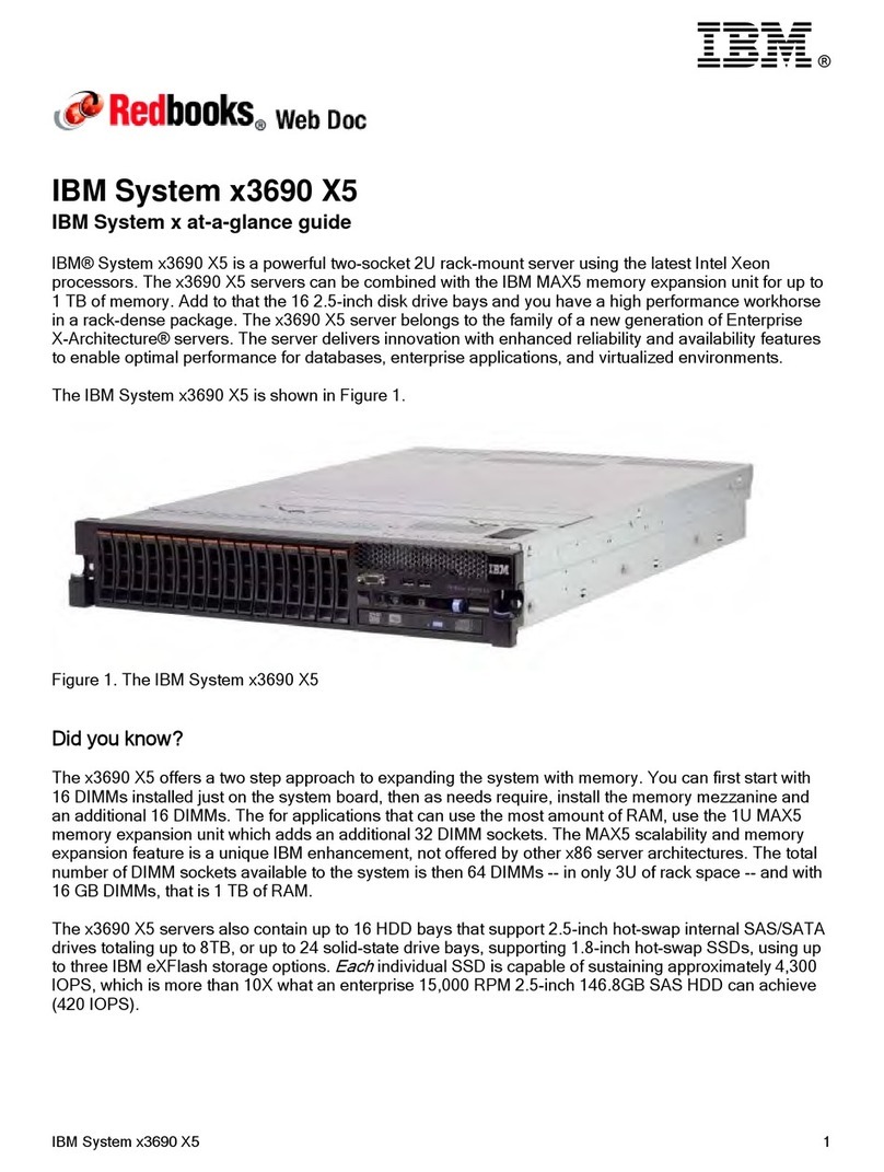 IBM System x3690 X5 User manual