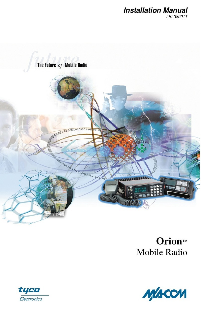 M/A-Com Orion installation manual