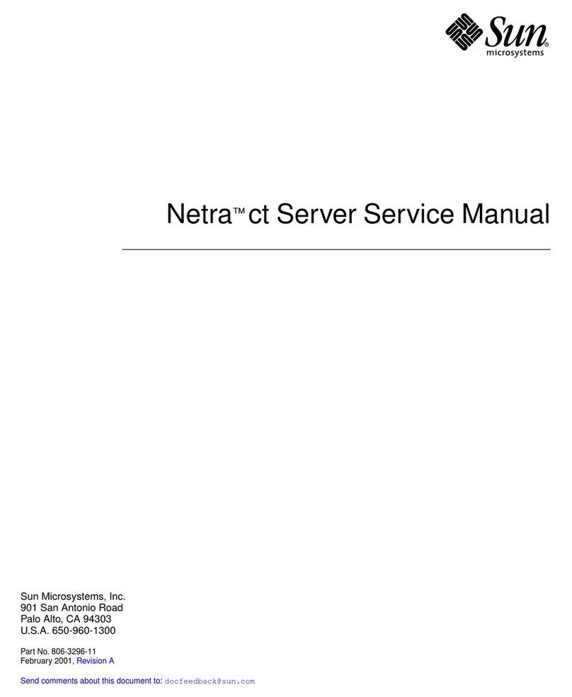 Sun Microsystems Netra ct User manual