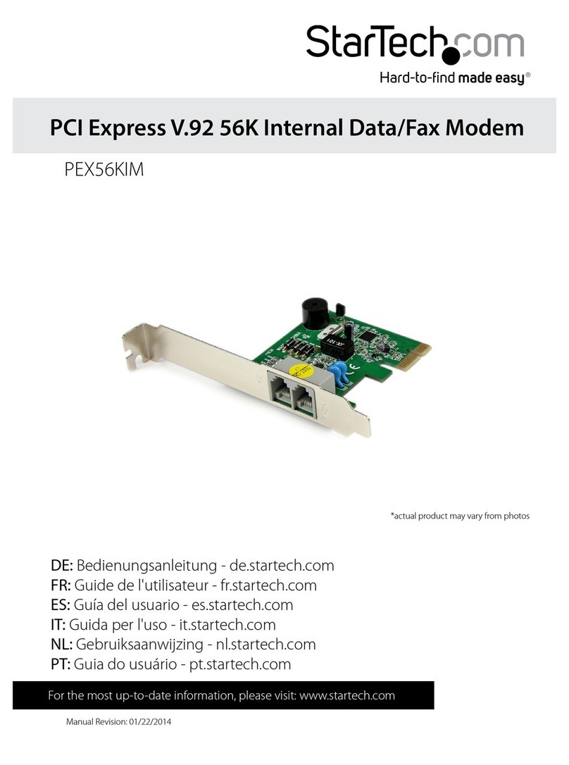 StarTech.com PEX56KIM user guide