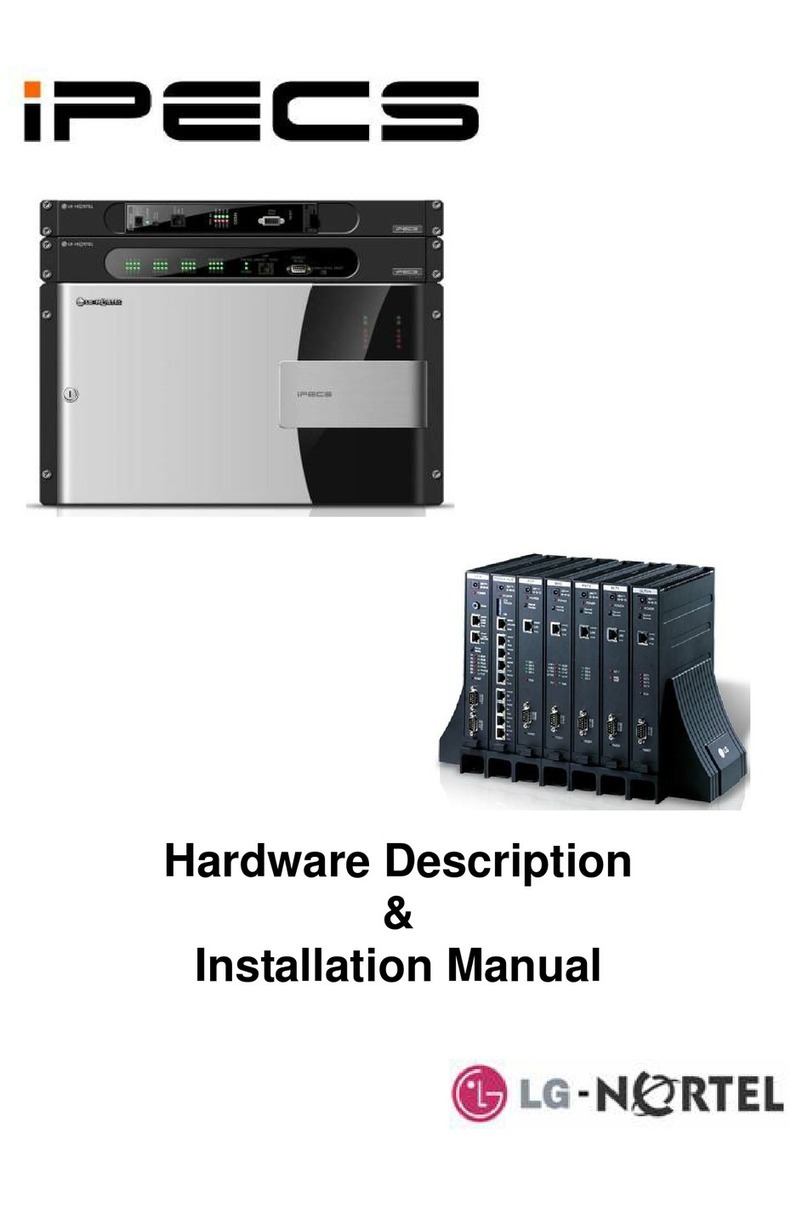 LG-Nortel IPECS installation manual