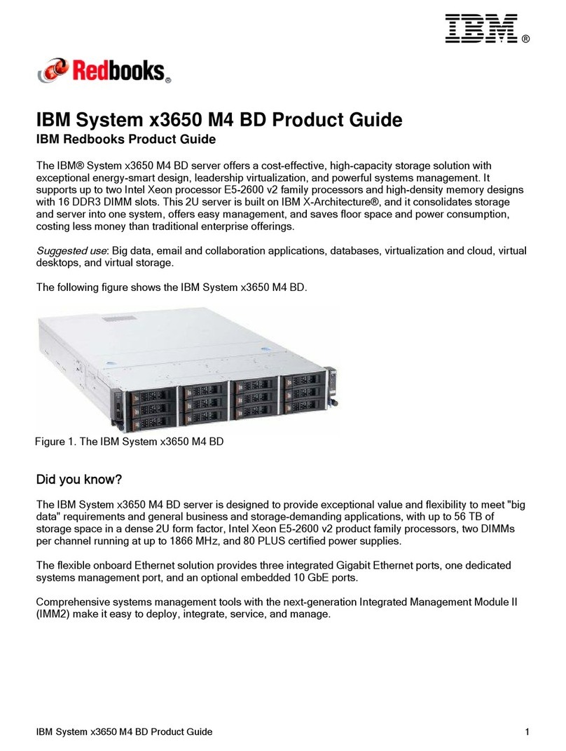 IBM System x3650 M4 Type 7915 Product guide