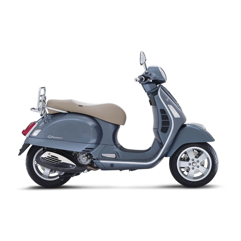 VESPA Vespa GTS 250 user manual
