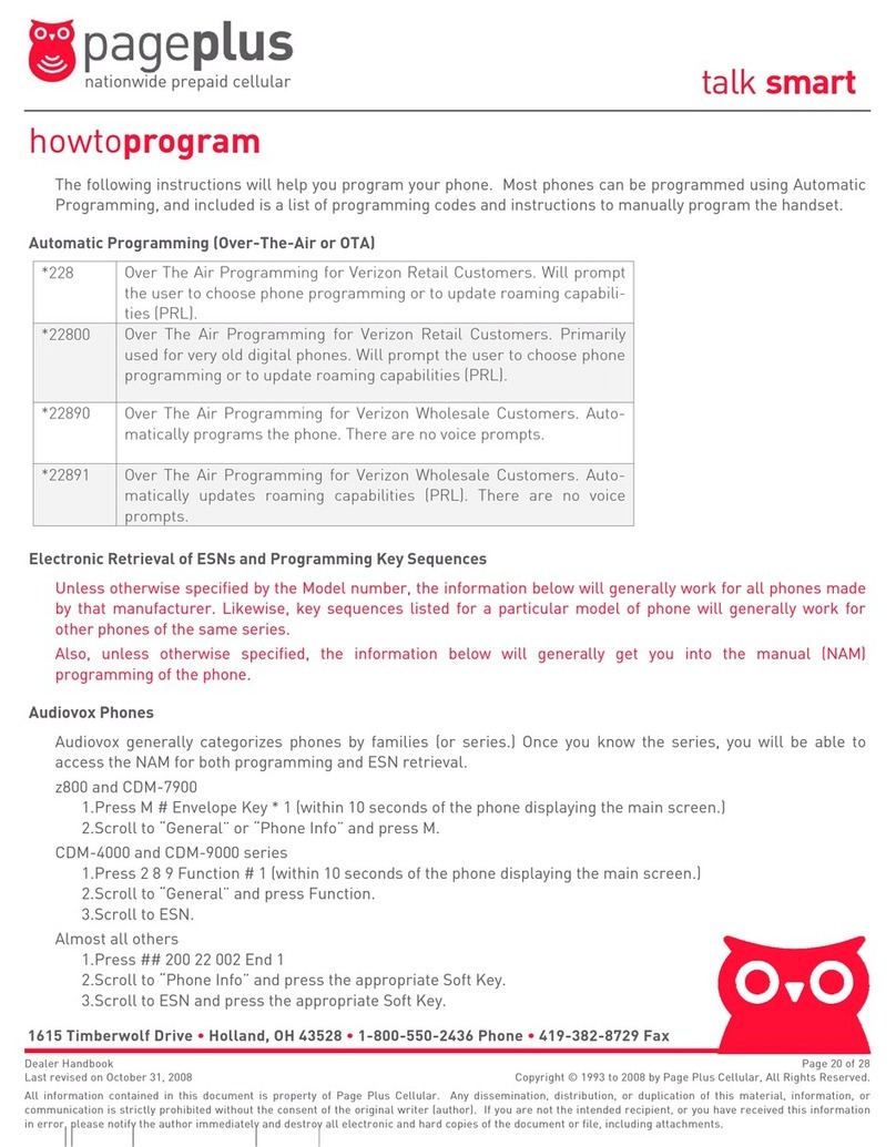 LG talk smart User manual