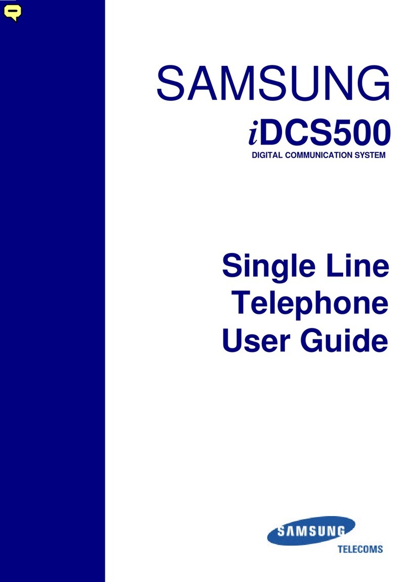 Samsung iDCS500 User manual
