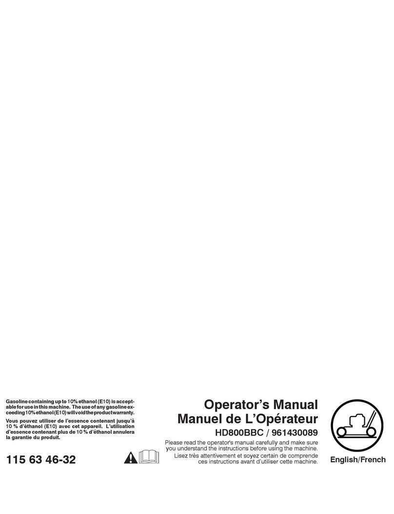 Husqvarna HD800BBC User manual