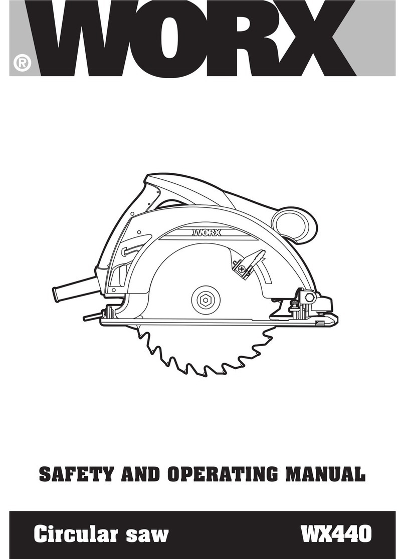 Worx WX440 Installation manual