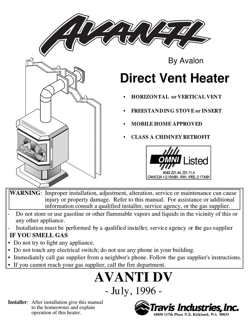 Avalon AVANTI DV instructions